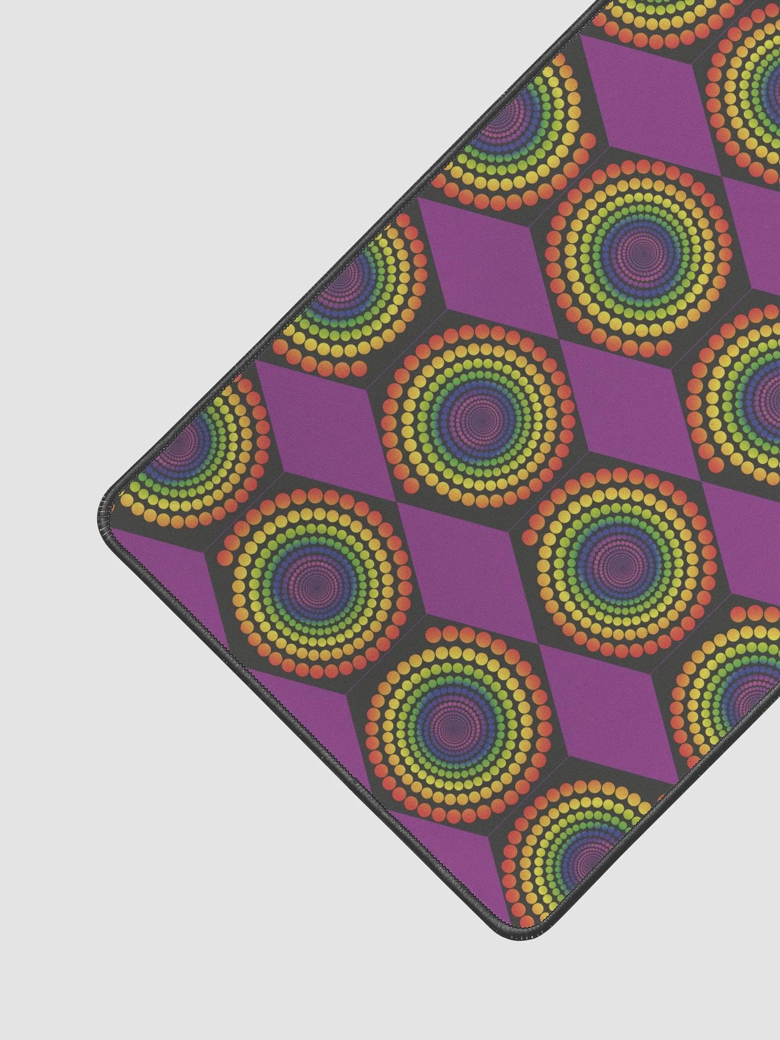 Vivid Spirals Desk Mat product image (2)