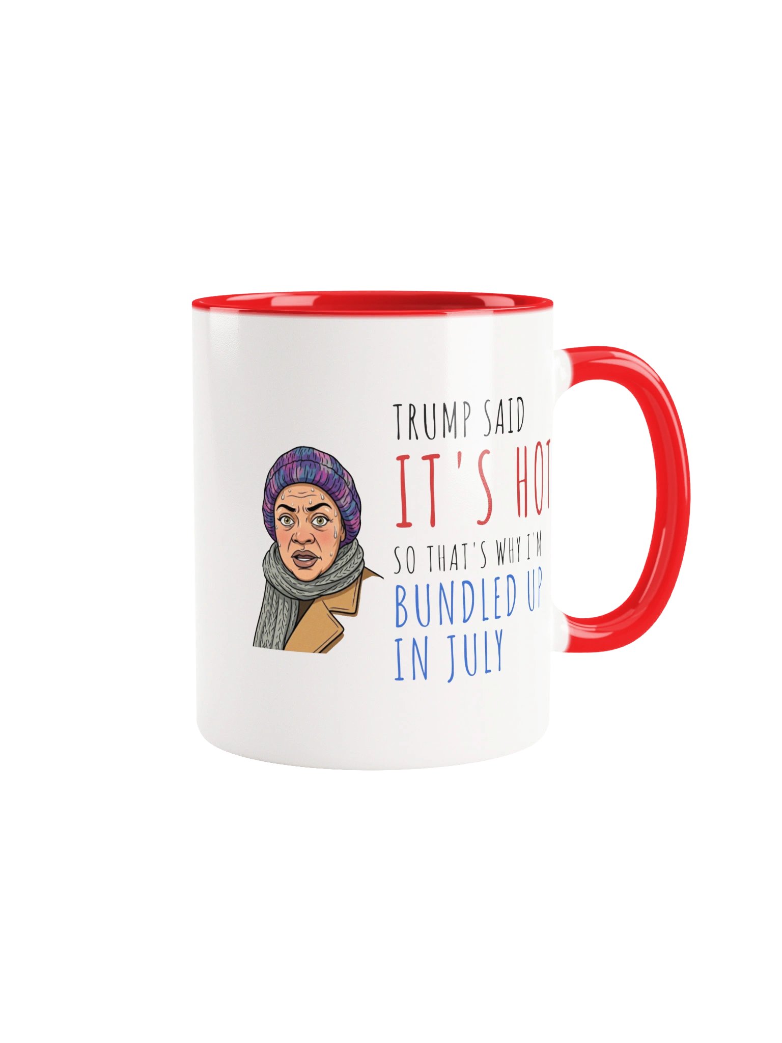 The Weather Girl Mug - Red Handle product image (2)