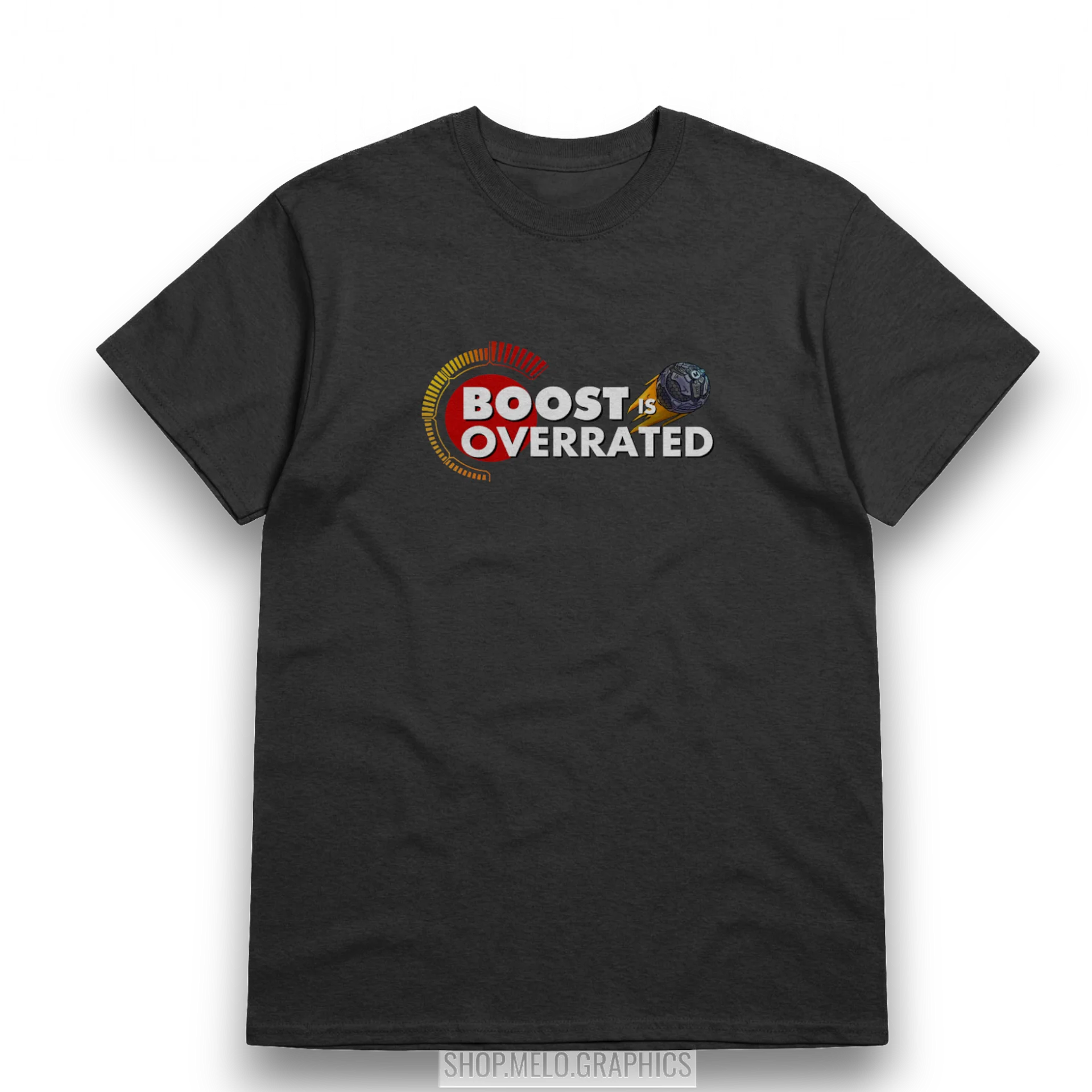 Carball Boost is Overrated - Basic T-Shirt | #MadeByMELO product image (2)