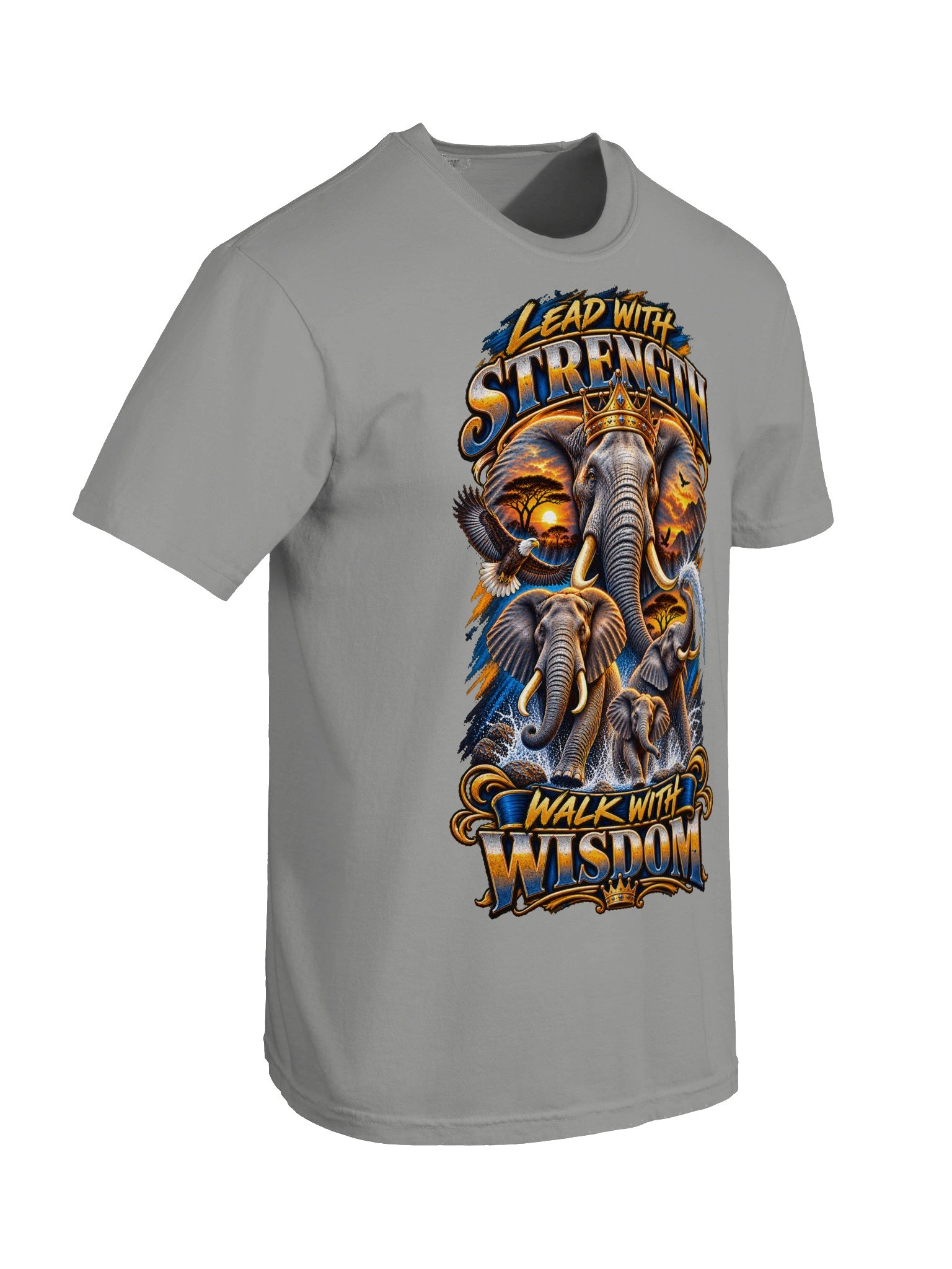Stop Being Lazy — Lead With Strength, Walk With Wisdom Tee product image (7)