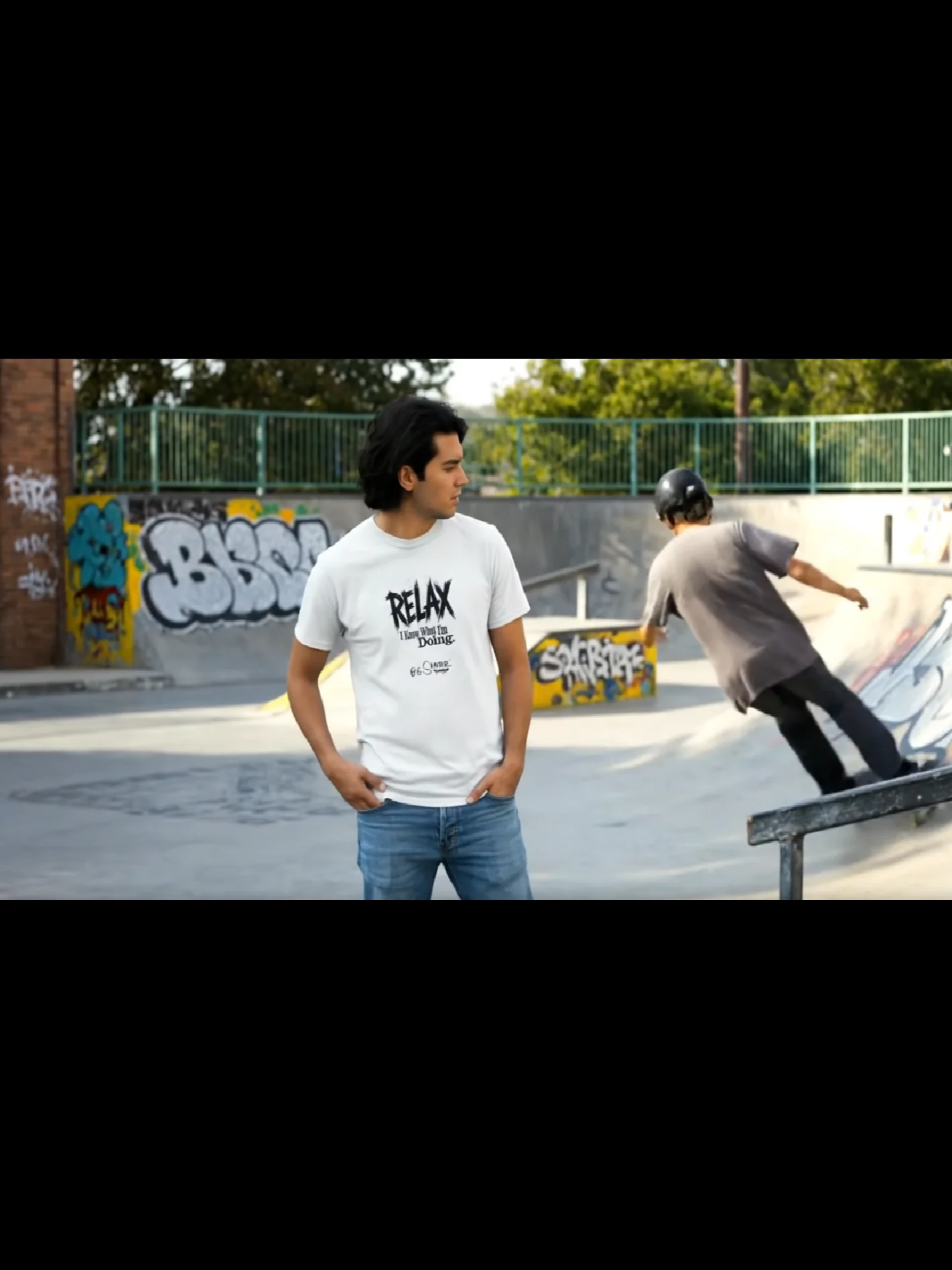 “RELAX — I Know What I’m Doing.” by O.G. Skater product image (1)