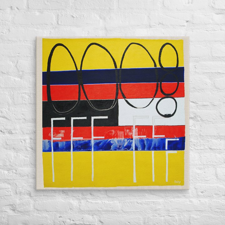 Sandbag 8 on Canvas (32" x 32") product image (2)