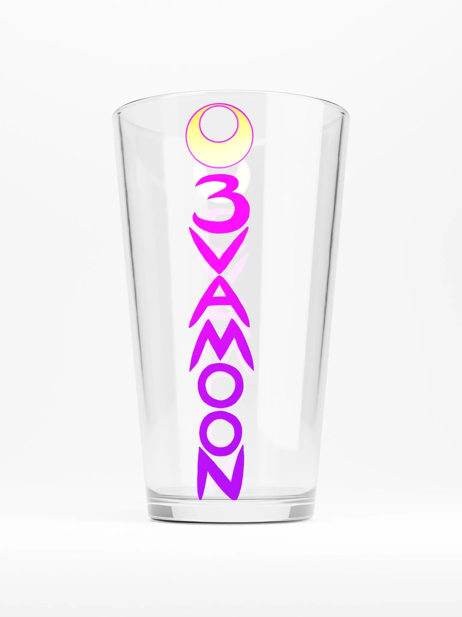 3VAMOON virtical pint drinking glass product image (1)
