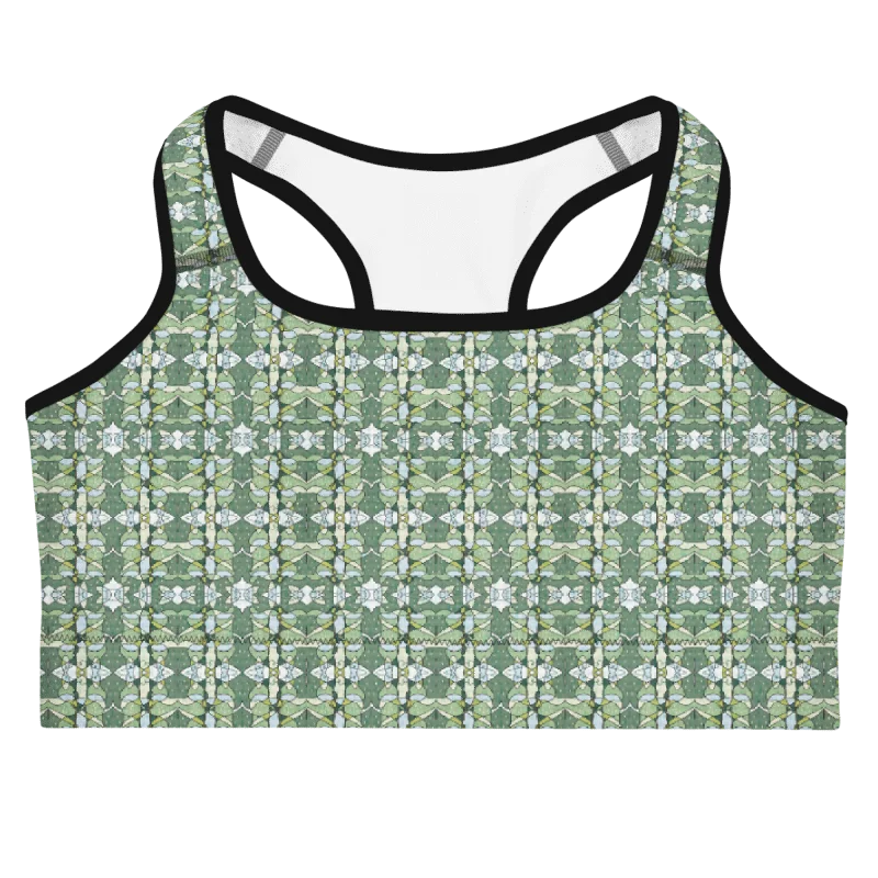 Cucumber Lineage – Moisture-Wicking Sports Bra product image (2)