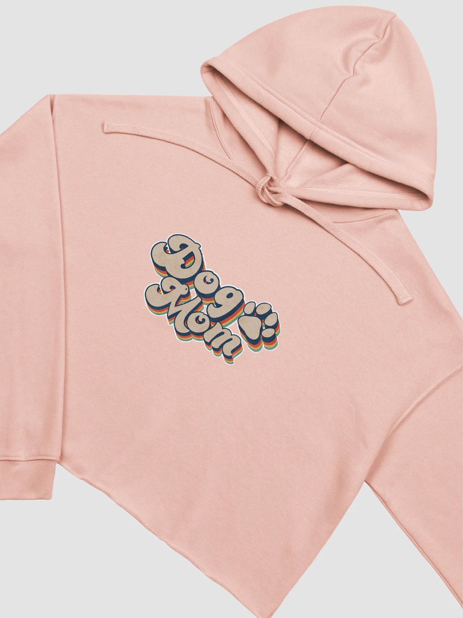 Dog Mom Cropped hoodie All colors - Large print product image (3)