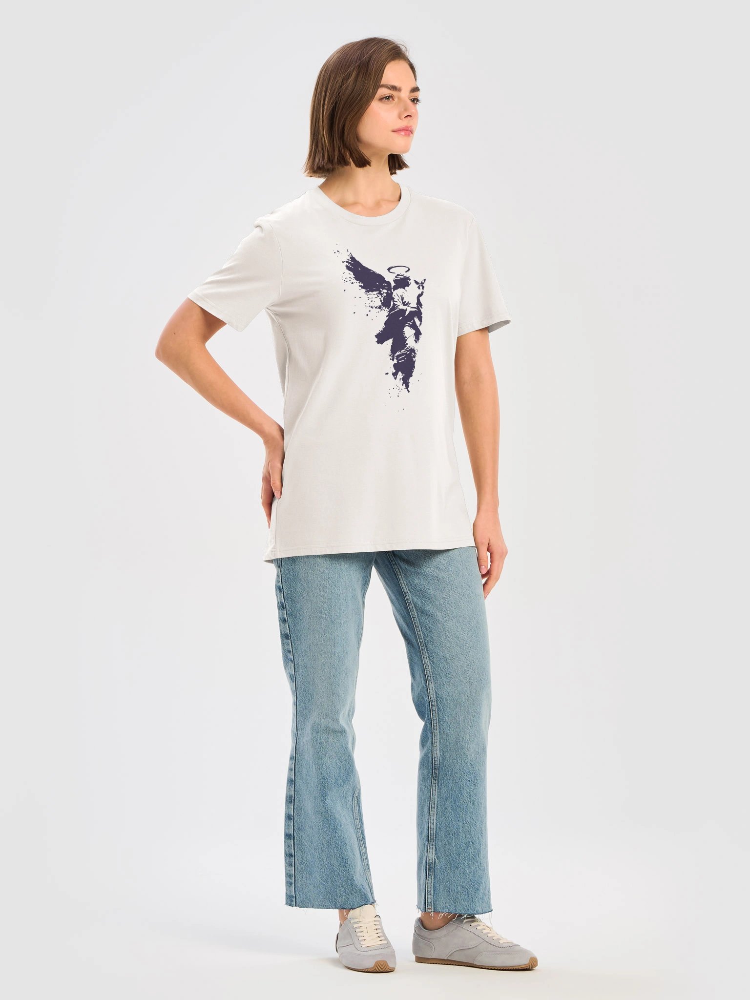 The Angel and The Butterfly Double Sided Tee — Organic product image (11)