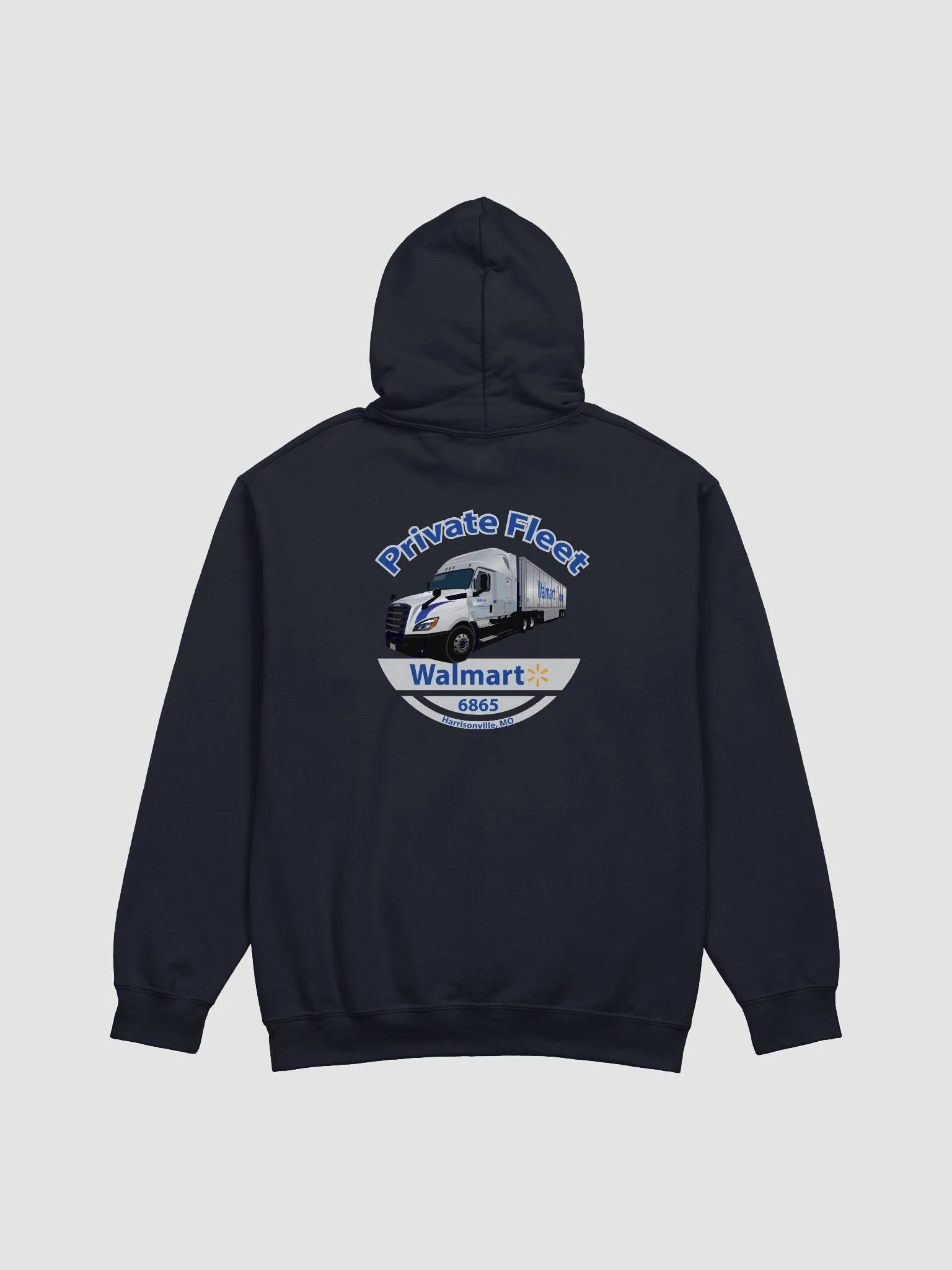 6865 Harrisonville Walmart Private Fleet hoodie product image (1)