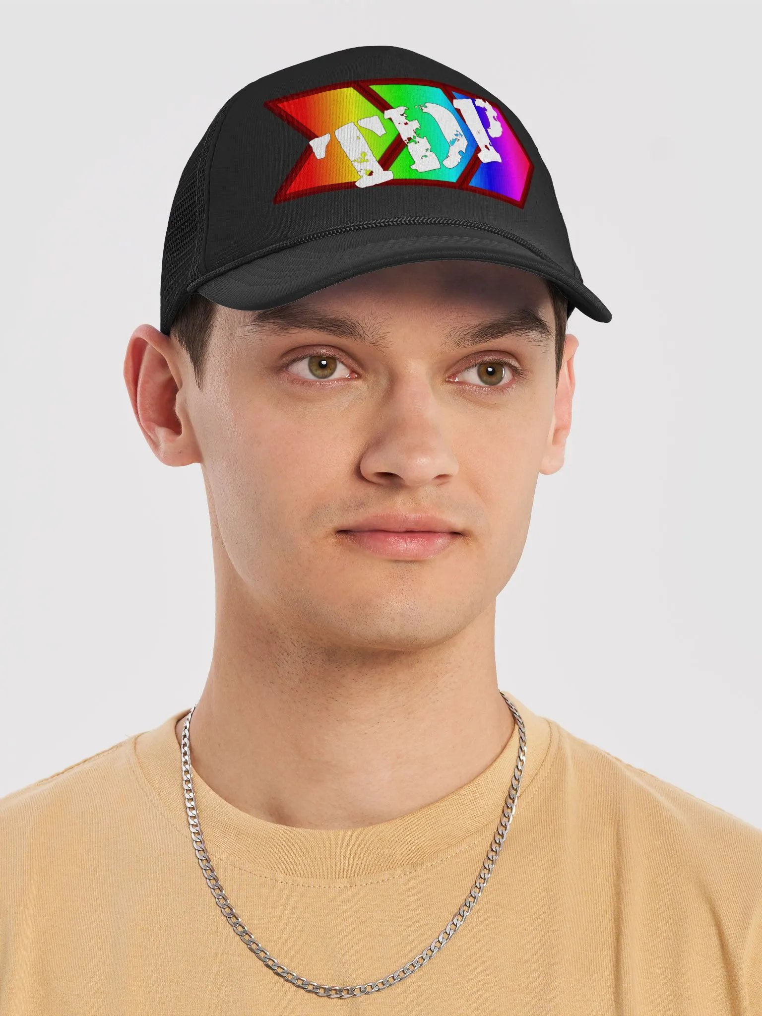 TDP Rainbow Pride Trucker Hat product image (5)