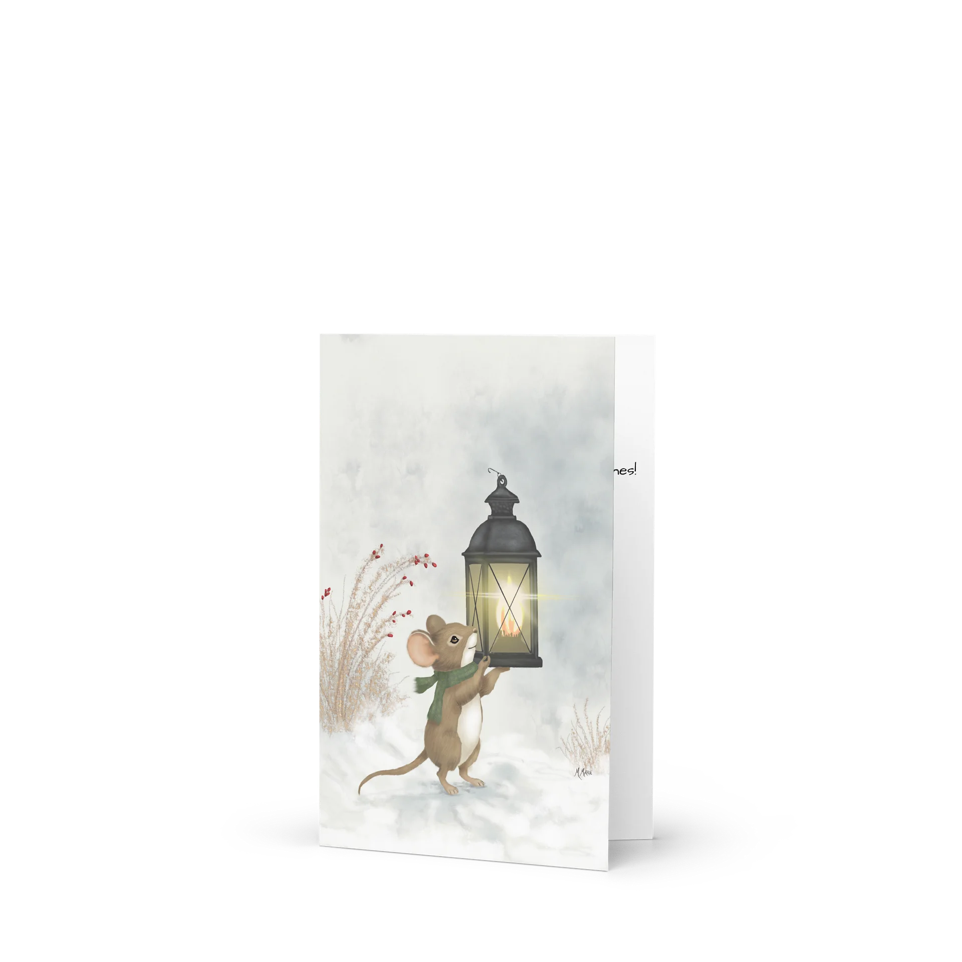 Winter Mouse Greeting Card product image (1)