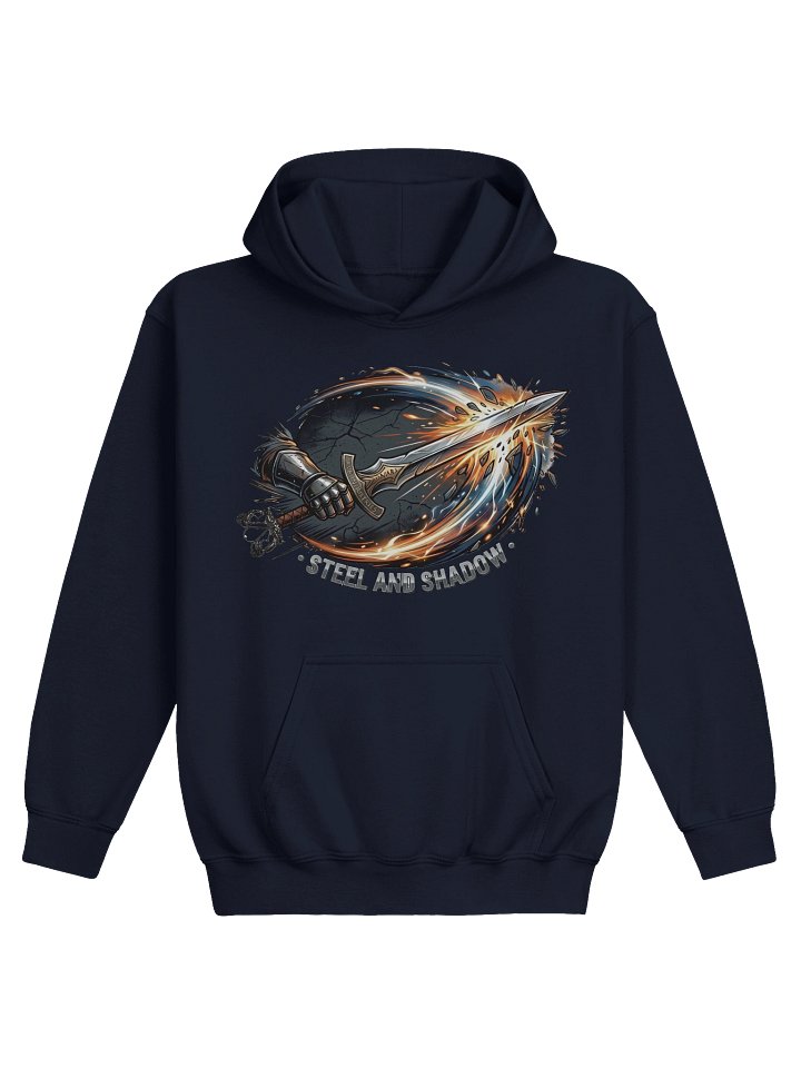 Steel and Shadow Energy Burst Hoodie product image (3)