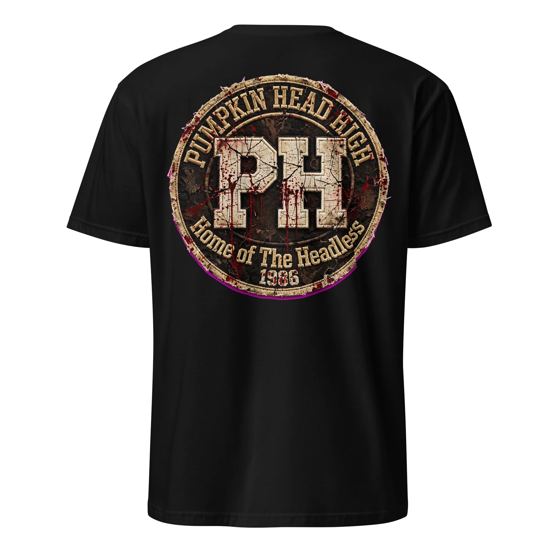 PR Horror Stitched Letter T-Shirt product image (5)