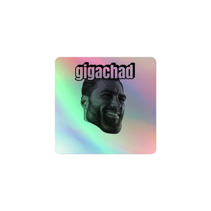gigachad sticker product image (1)