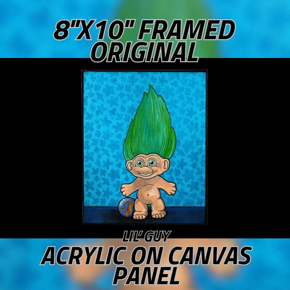 Lil Guy (FRAMED ORIGINAL) 8" x 10" product image (1)