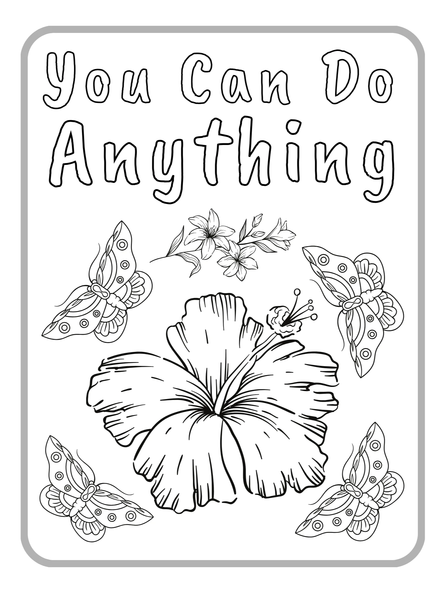 Inspirational Coloring Book (Digital PDF) product image (2)