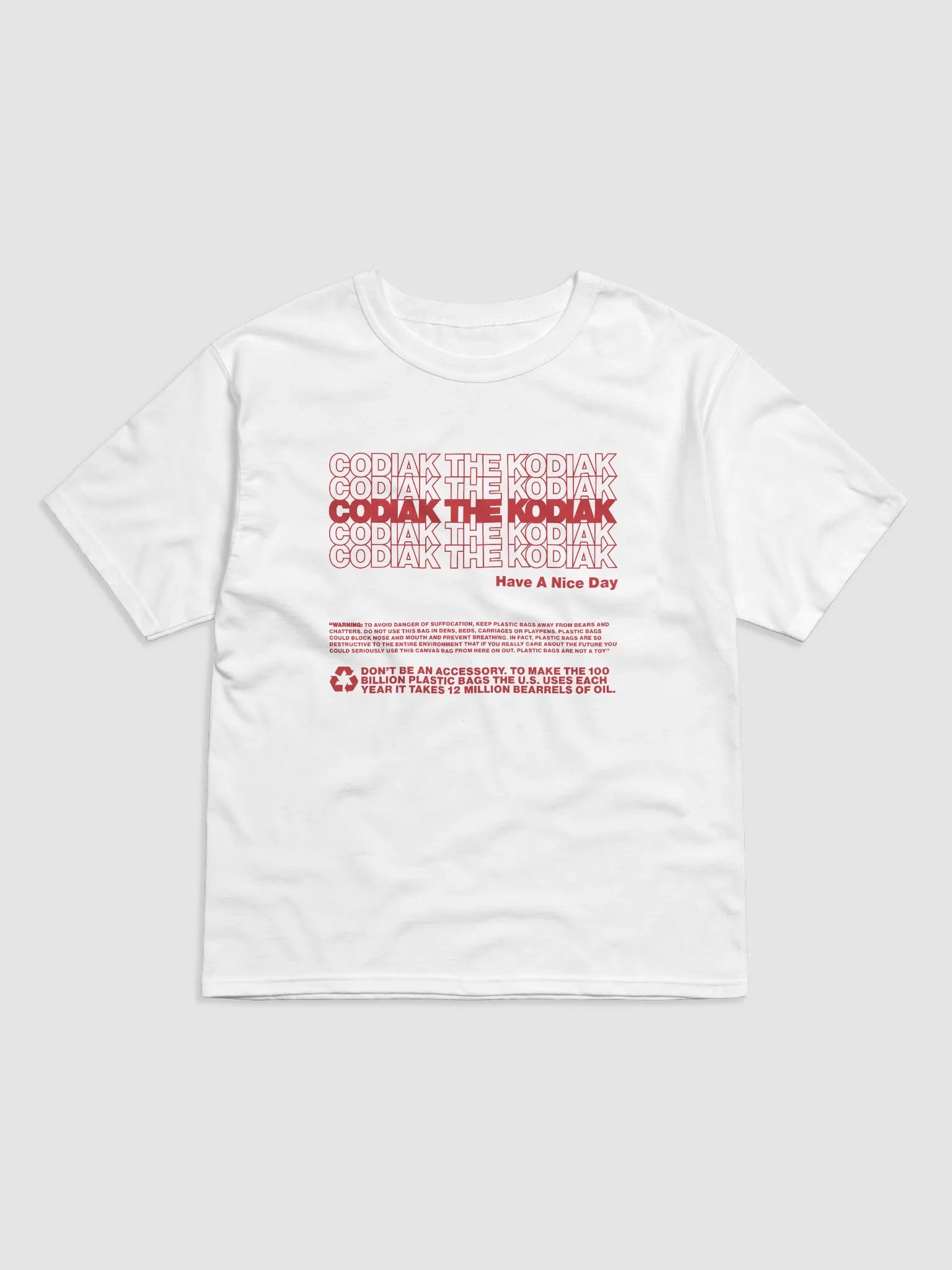 No Plastic Oversize Tee product image (1)