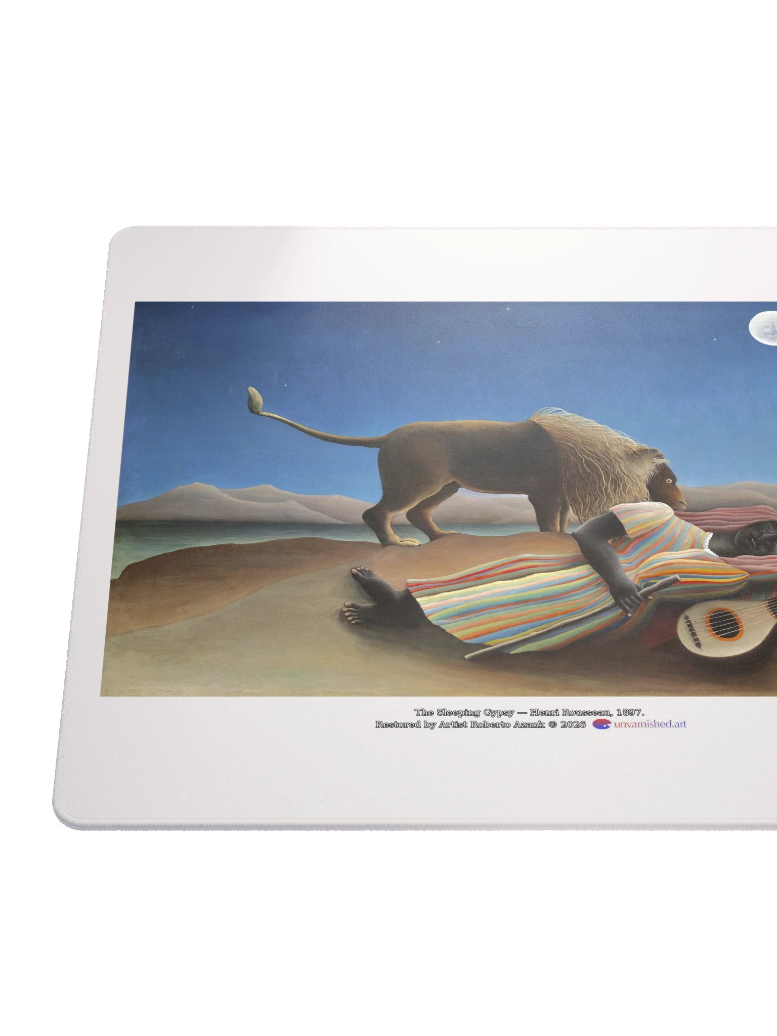 The Sleeping Gypsy — Mouse Pad product image (6)