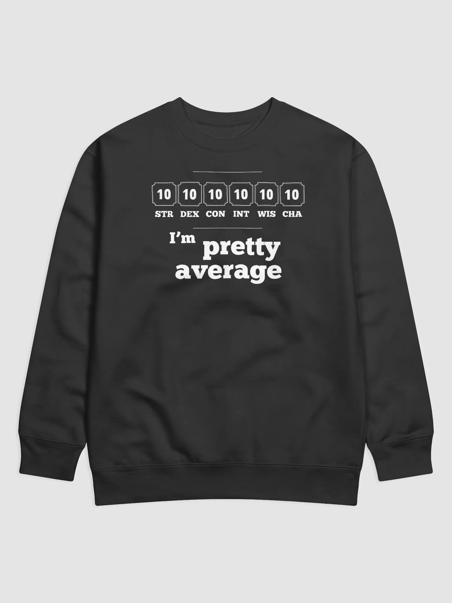 I'm Pretty Average Stats Sweatshirt product image (6)