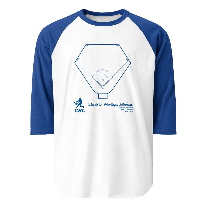 Guelph Ballpark 3/4 Tee product image (4)