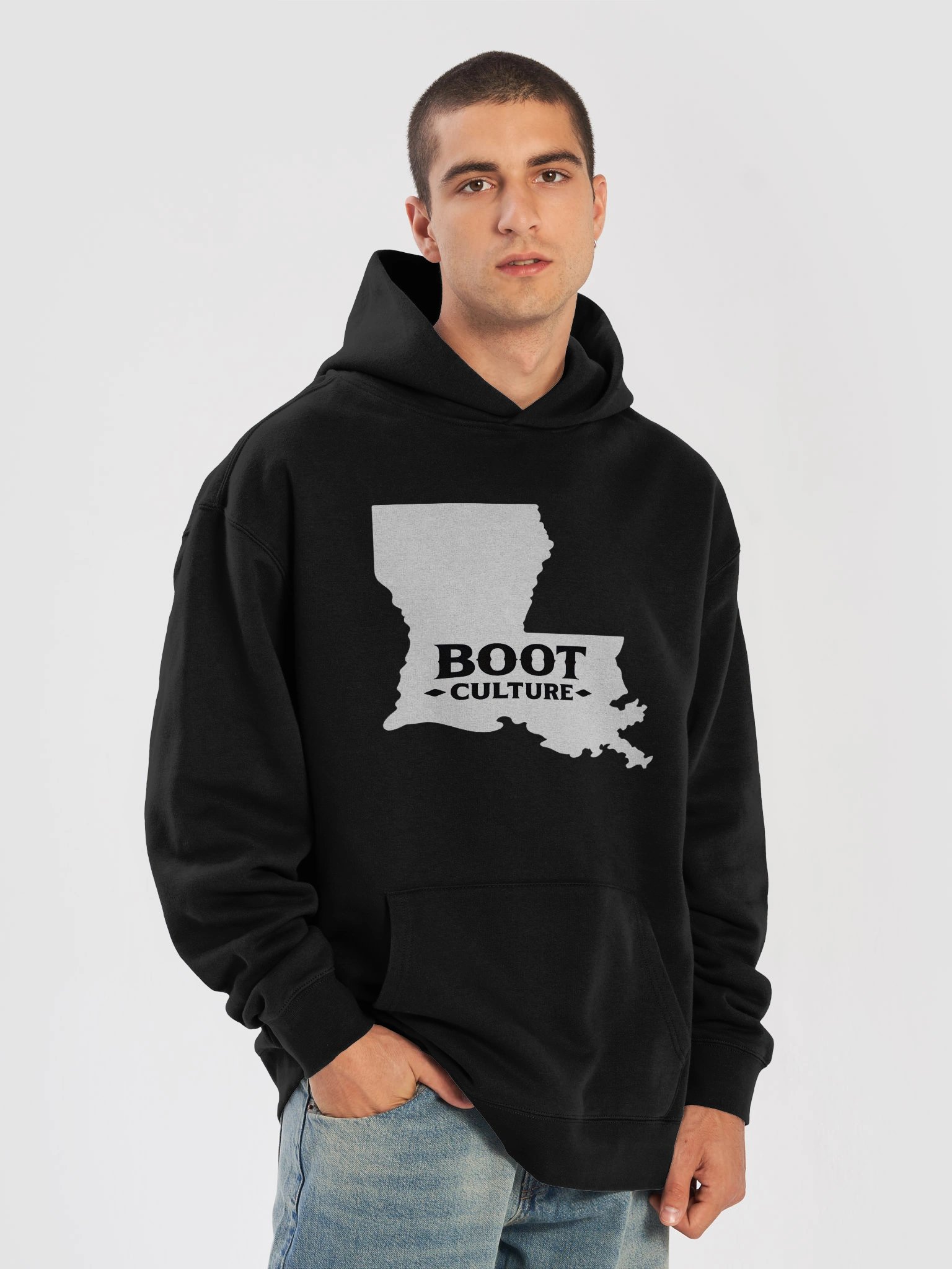 Boot Culture – Flagship Mark Hoodie (Black) product image (7)