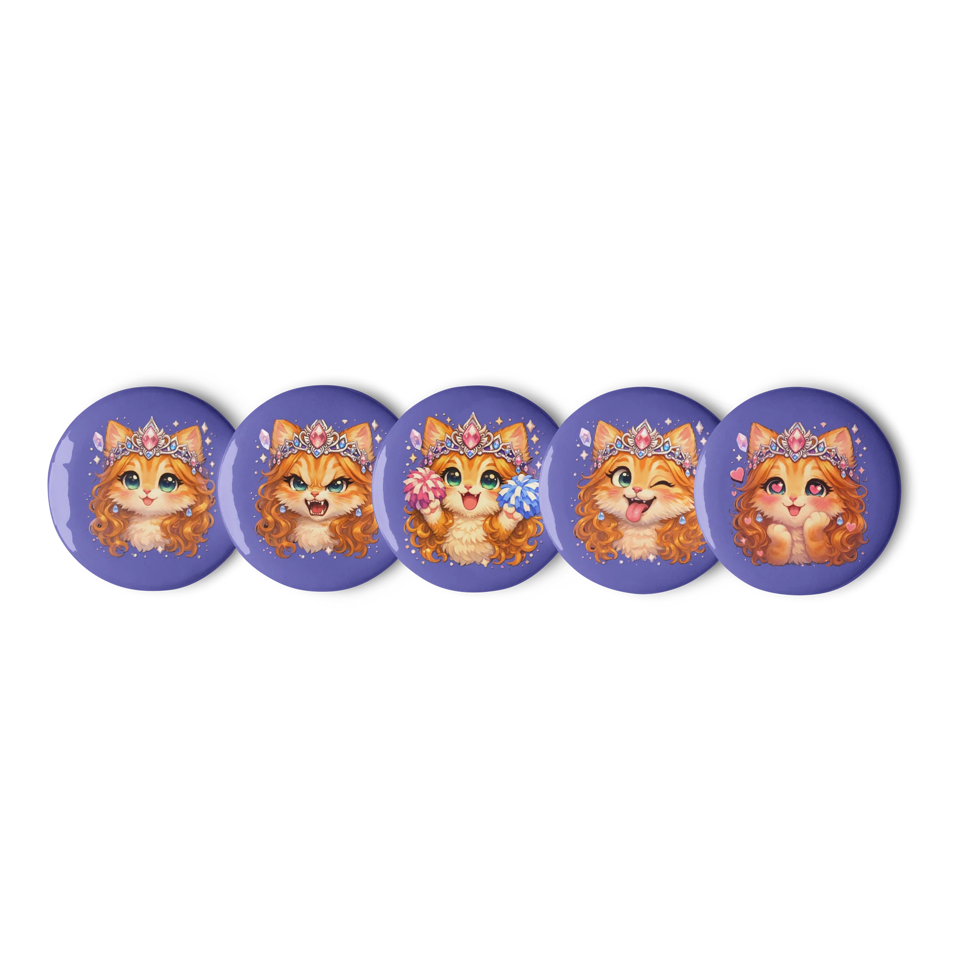 Kingdom Princess Pin Buttons Set product image (2)