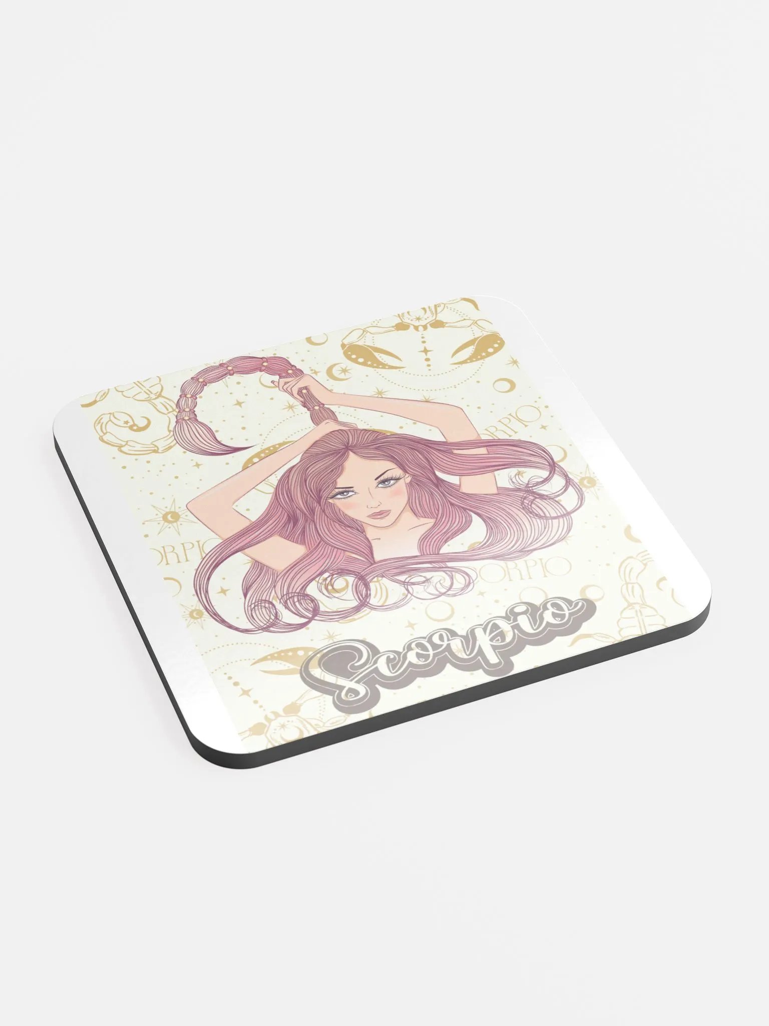 Scorpio Cork Coaster product image (2)