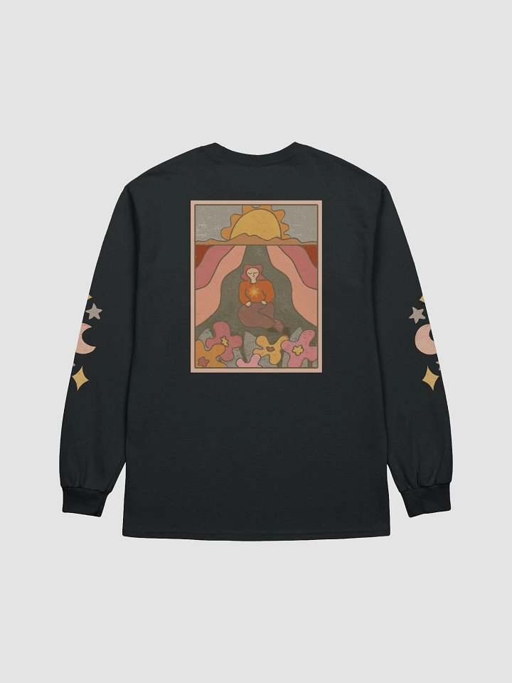 The Sun with Celestial Sleeves - Gildan Brand Long Sleeve Tee product image (9)