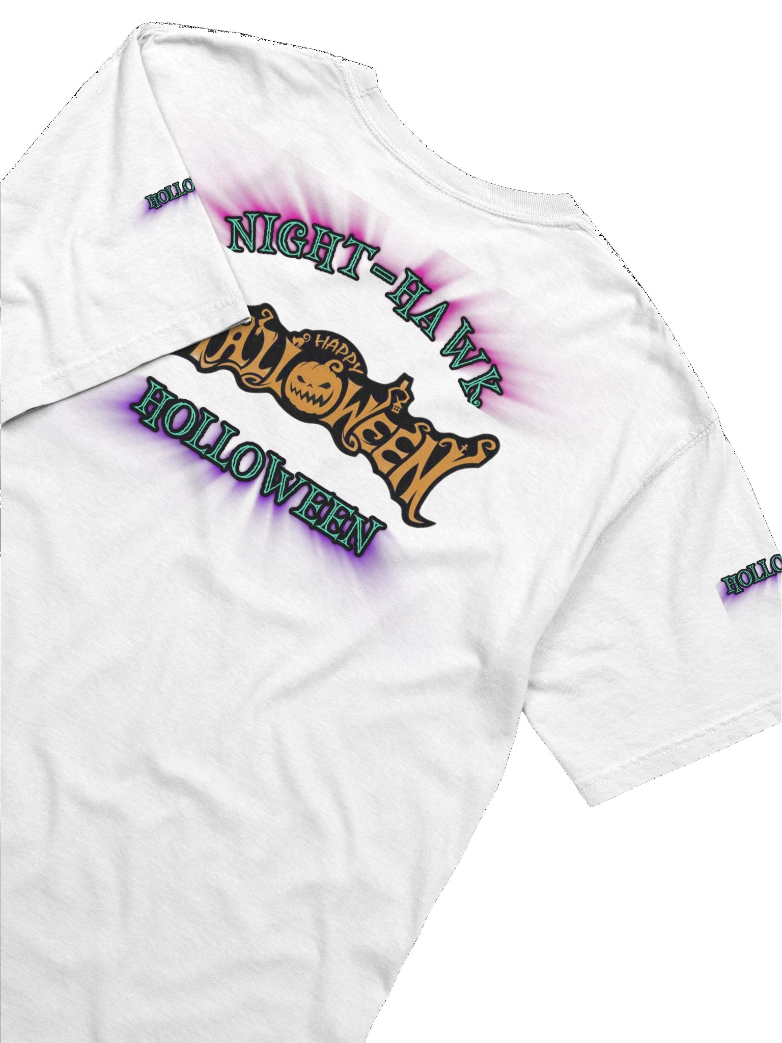 Glowing Halloween Vibes T-Shirt use product image (6)