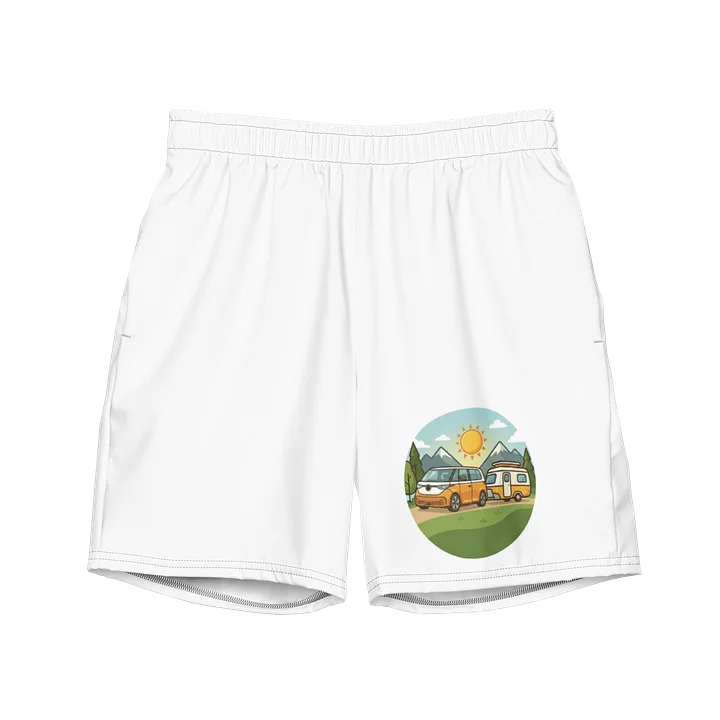 All-Over Print Swim Trunks Elektro Camping product image (1)