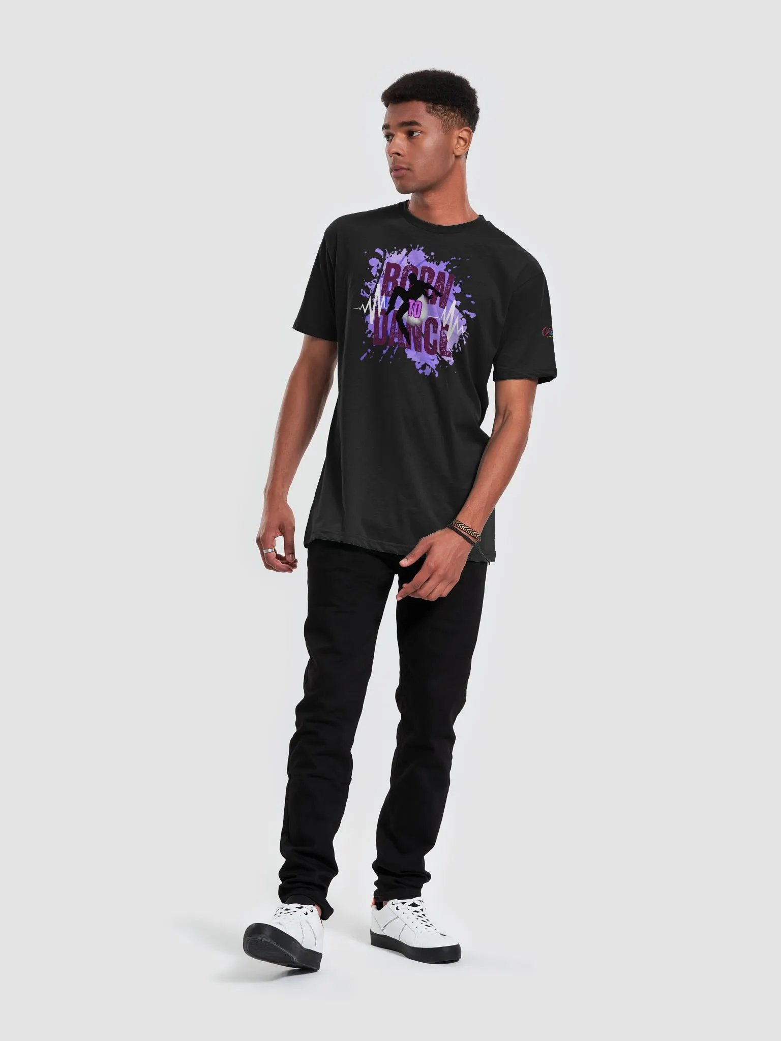 Born to Dance His Silhouette Next Level T-Shirt product image (1)