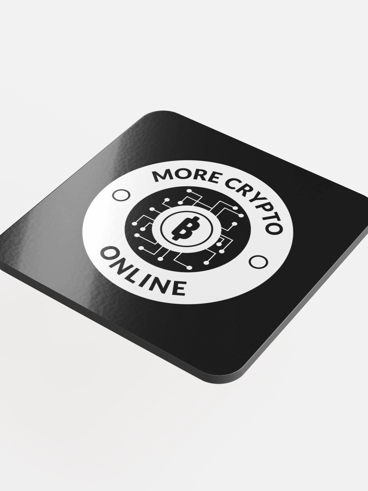 MCO Cork Coaster Black product image (4)