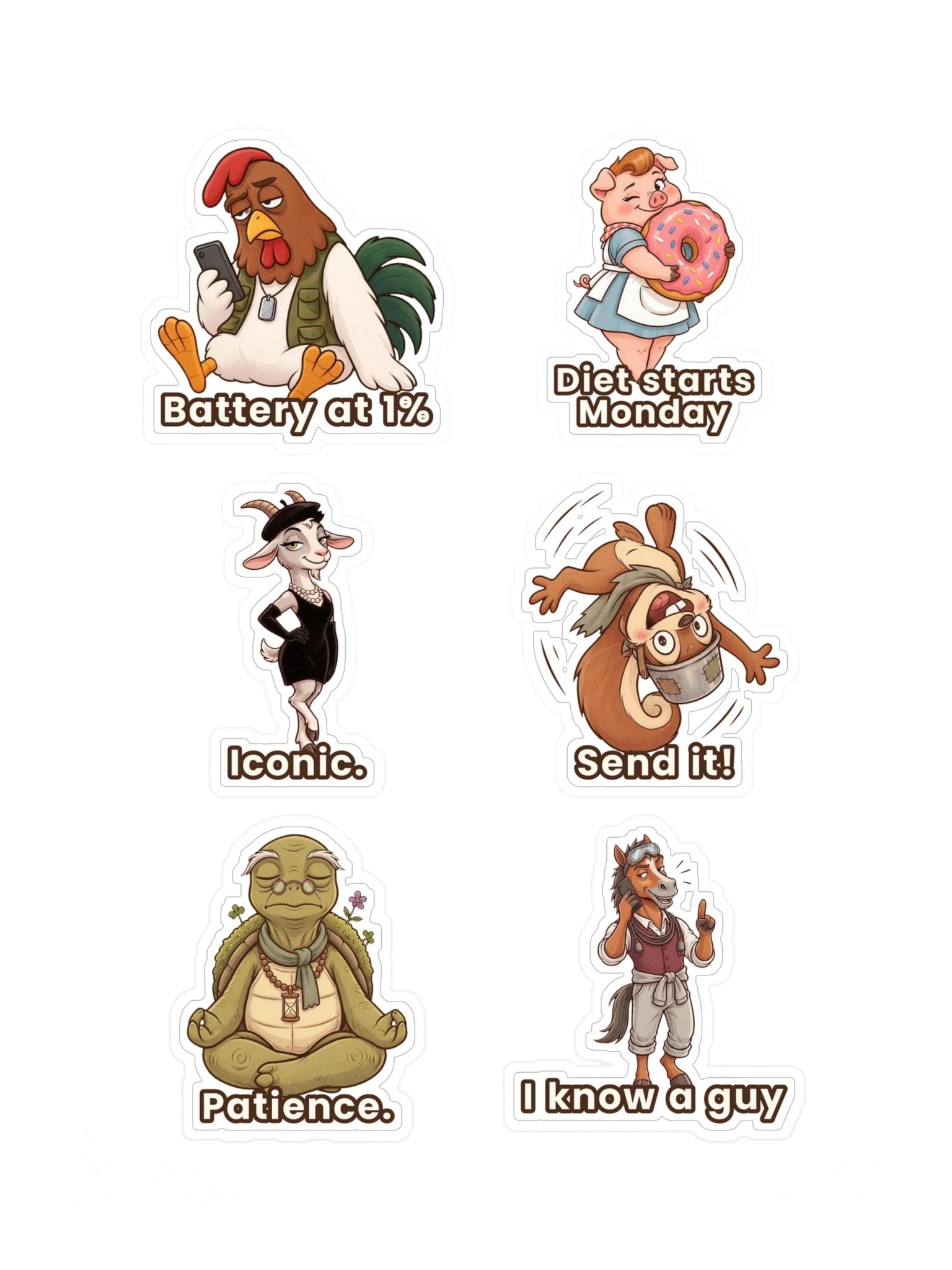 Hay-List Sticker Sheet product image (3)