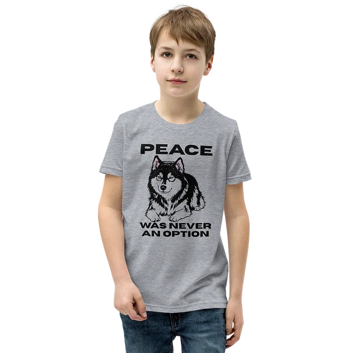 Peace Was Never an Option Kid's Tee product image (4)