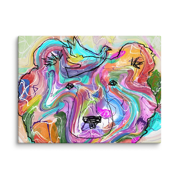Bear & Bird Canvas product image (2)