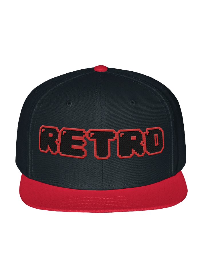 Pixel "Retro Red" Snapback product image (1)