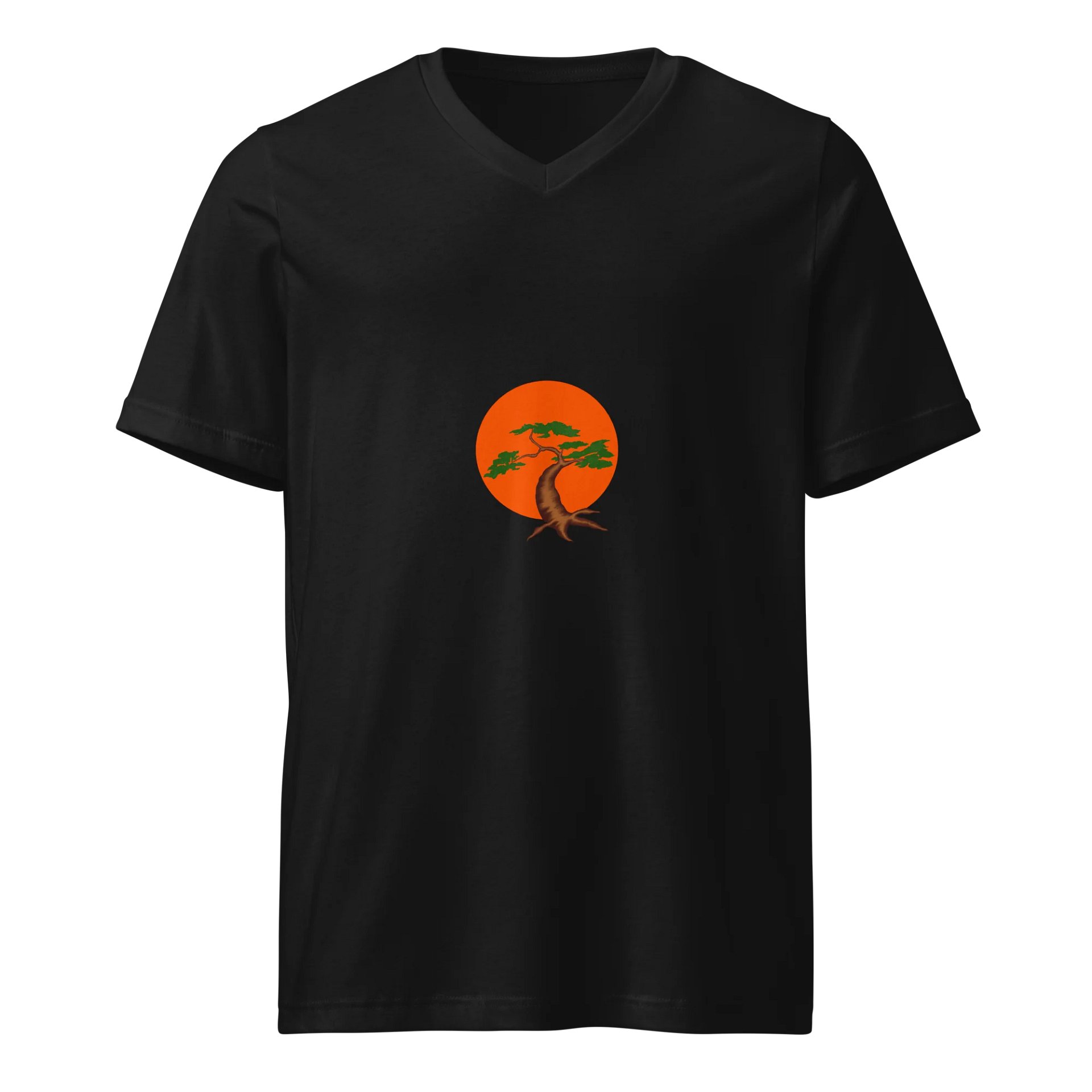Bonsai Tree V-Neck Tee product image (1)