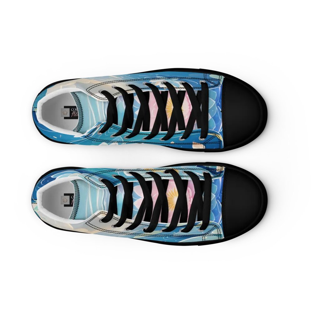 Moonlit Lotus High Tops product image (9)