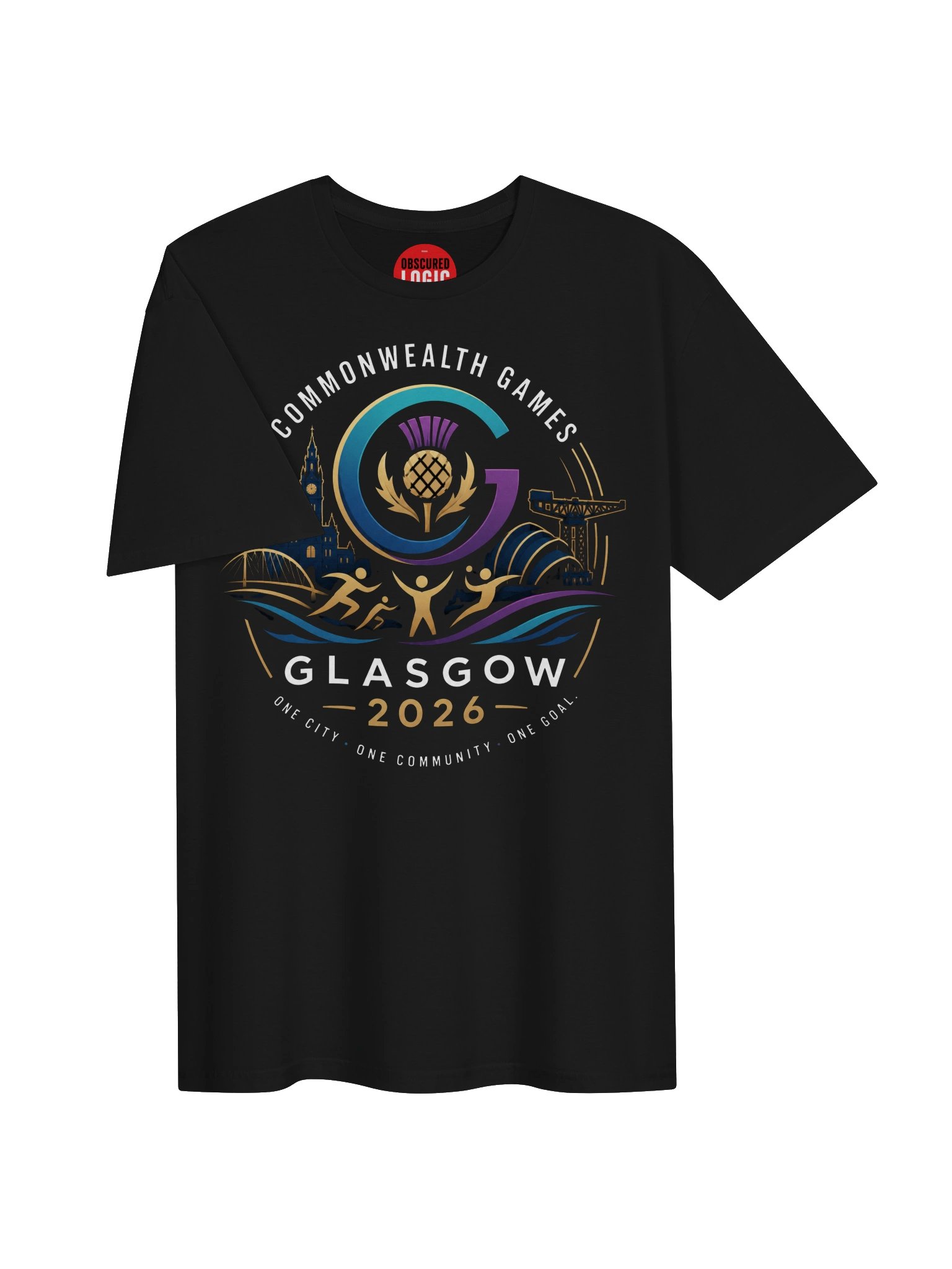 Glasgow 2026 Commonwealth Games Graphic Tee product image (3)