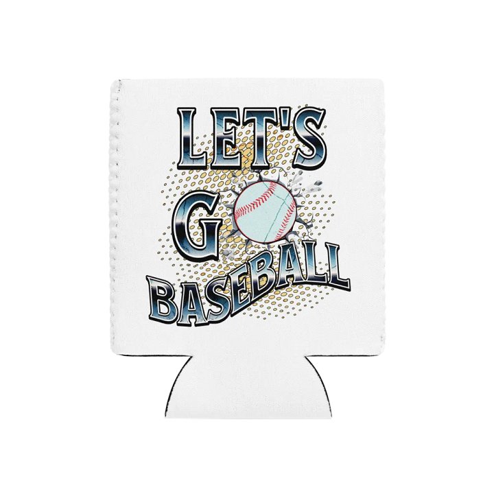Lets Go Baseball Dynamic Can Cooler product image (1)