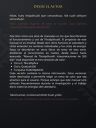 PROMO POR TIEMPO LIMITADO! Manual de Tōnalpōhualli: Interpretaciones 260 dias product image (2)