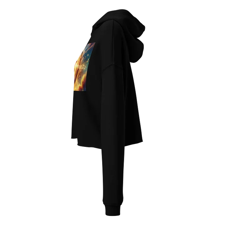 Celestial Heartbeat Crop Hoodie product image (2)