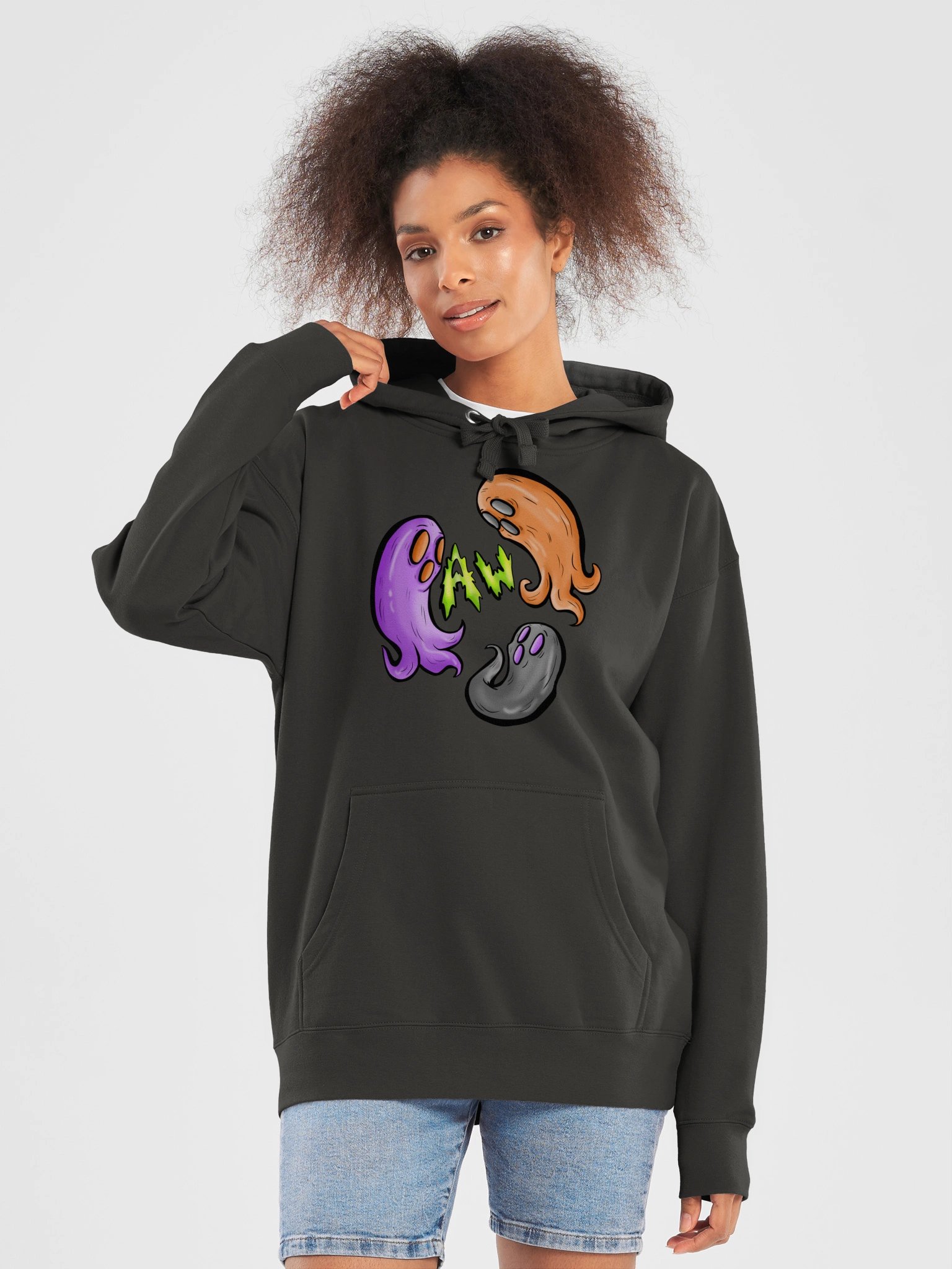 Arcade Warrior Ghost Hoodie Halloween 2026 product image (55)