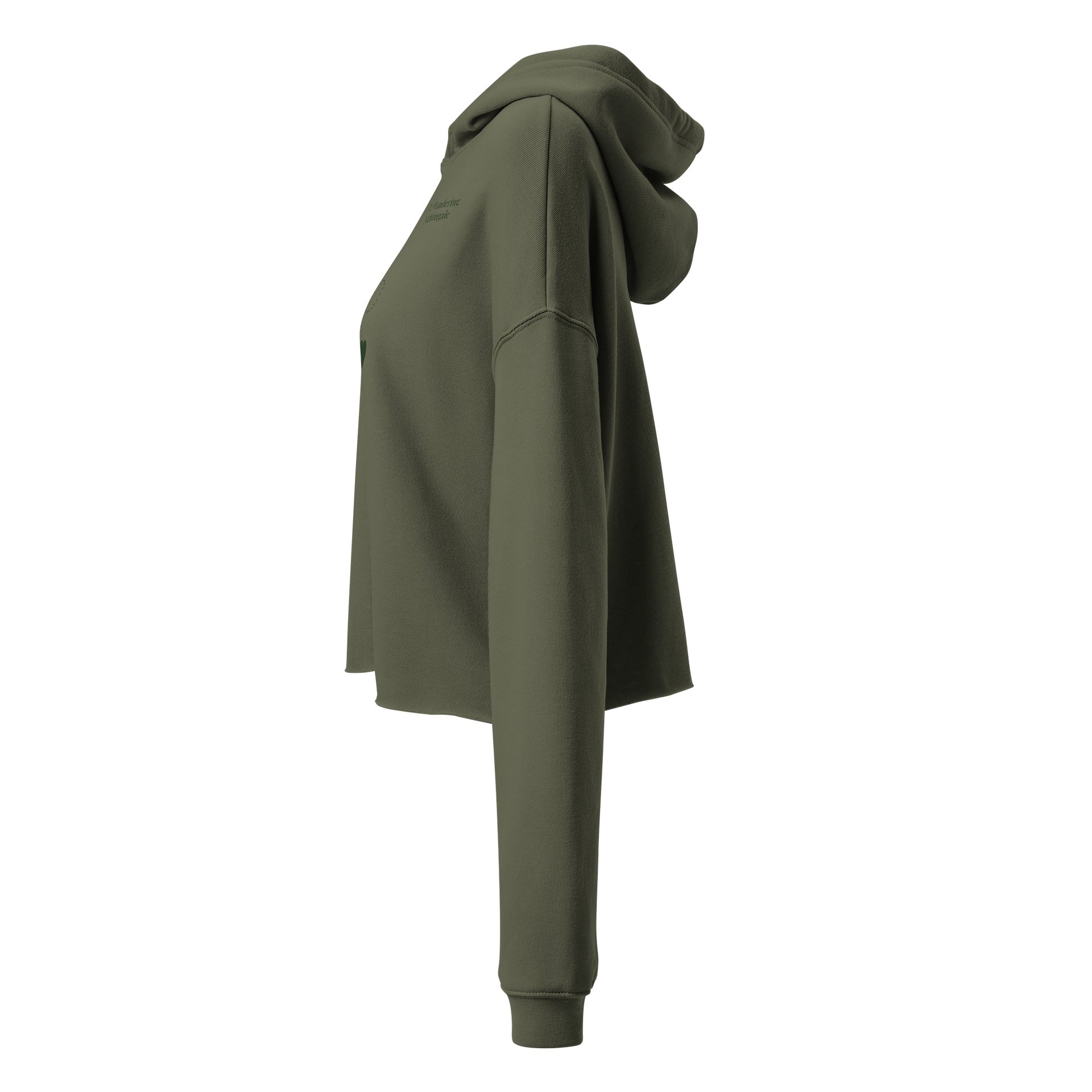 Mindful Wanderer Crop Hoodie product image (2)