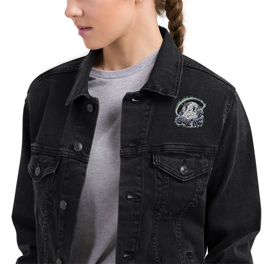 Save Me: A Plea from Planet Earth Denim Jacket 🌍 product image (10)
