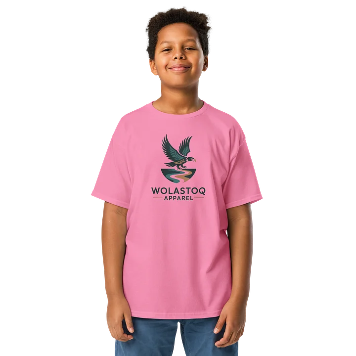 Wolastoq Eagle River Youth Tee product image (6)