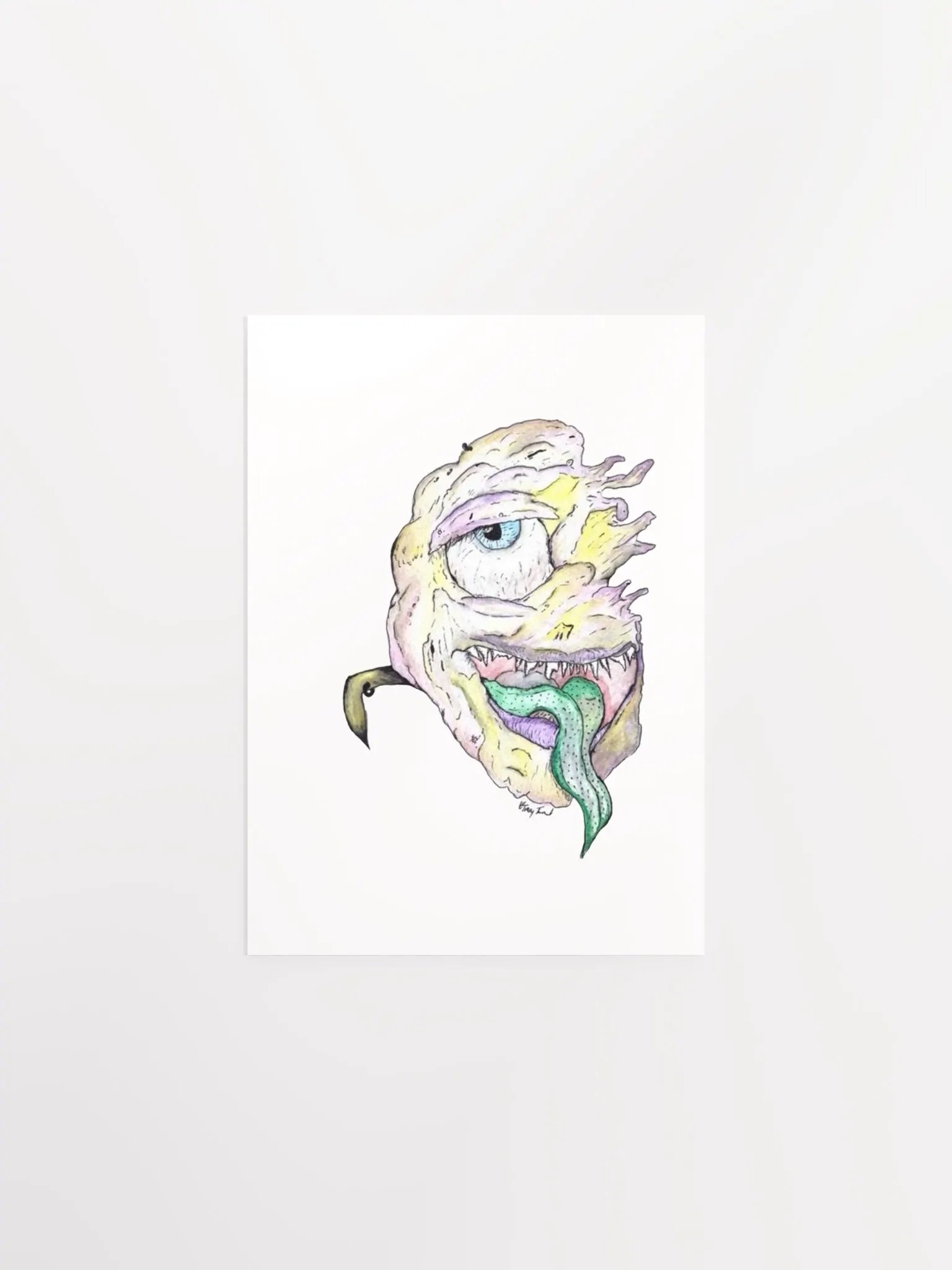 Losing Grip Print product image (4)