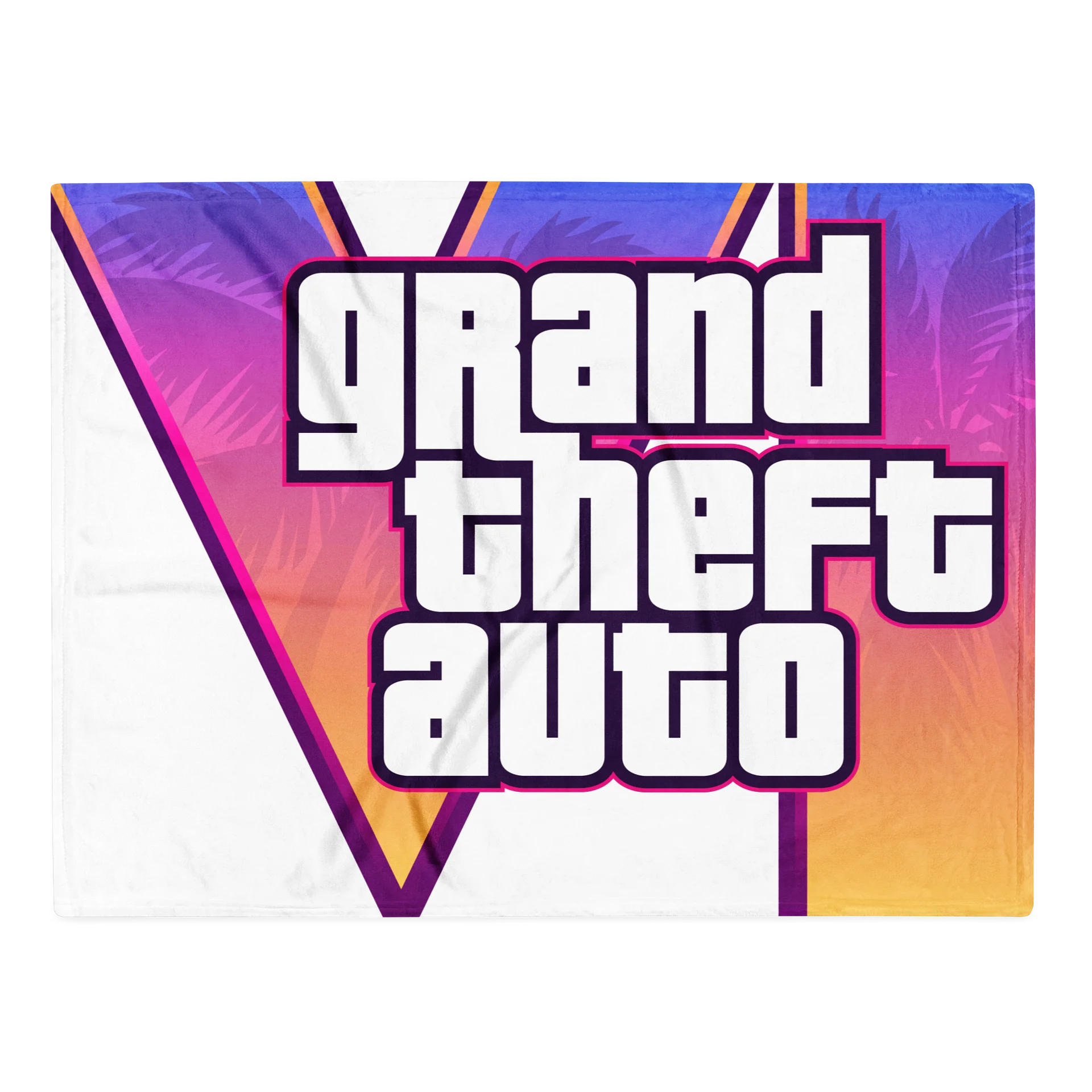 GTA VI Premium Soft Fuzzy Blanket - Fan Design product image (7)