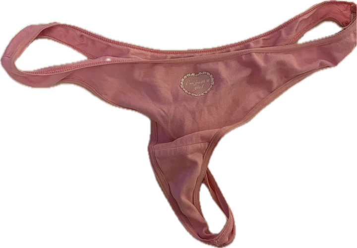Pink 'I'm just a girl' panties product image (1)