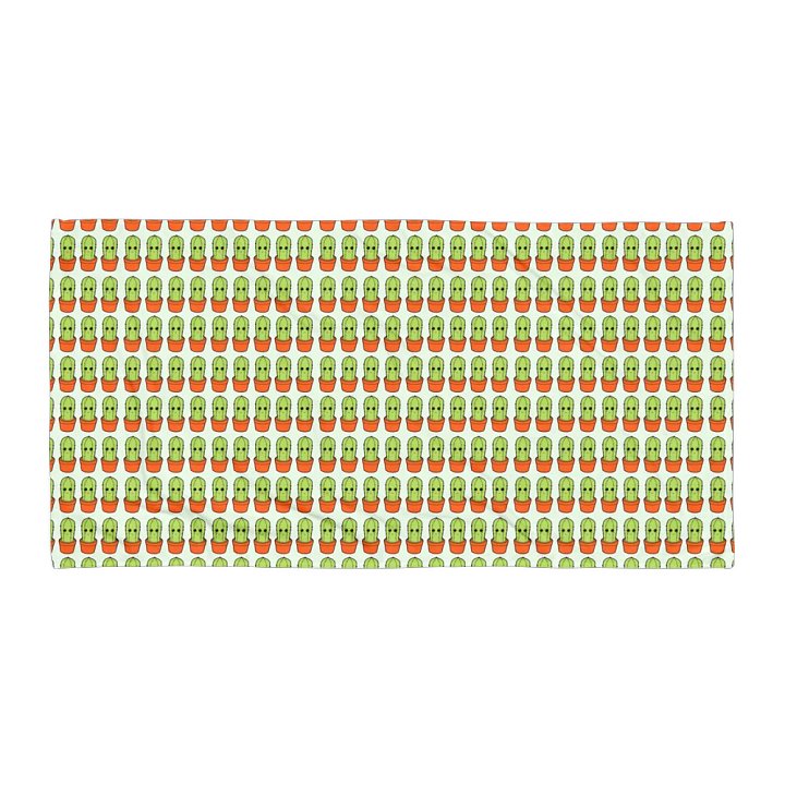 Kawaii Cactus - Beach Towel product image (1)