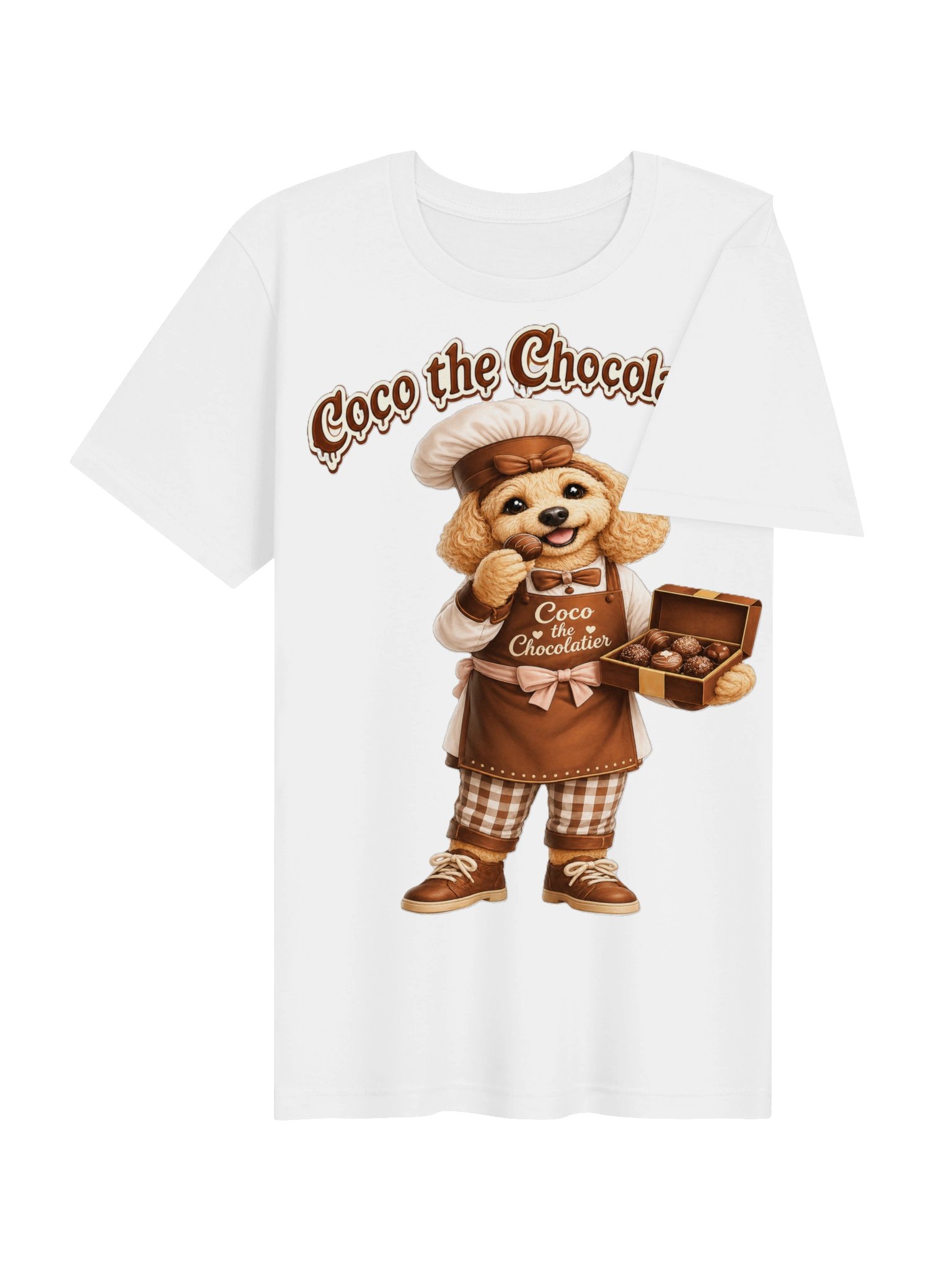 Coco the Chocolatier Dog Adult Tee product image (36)