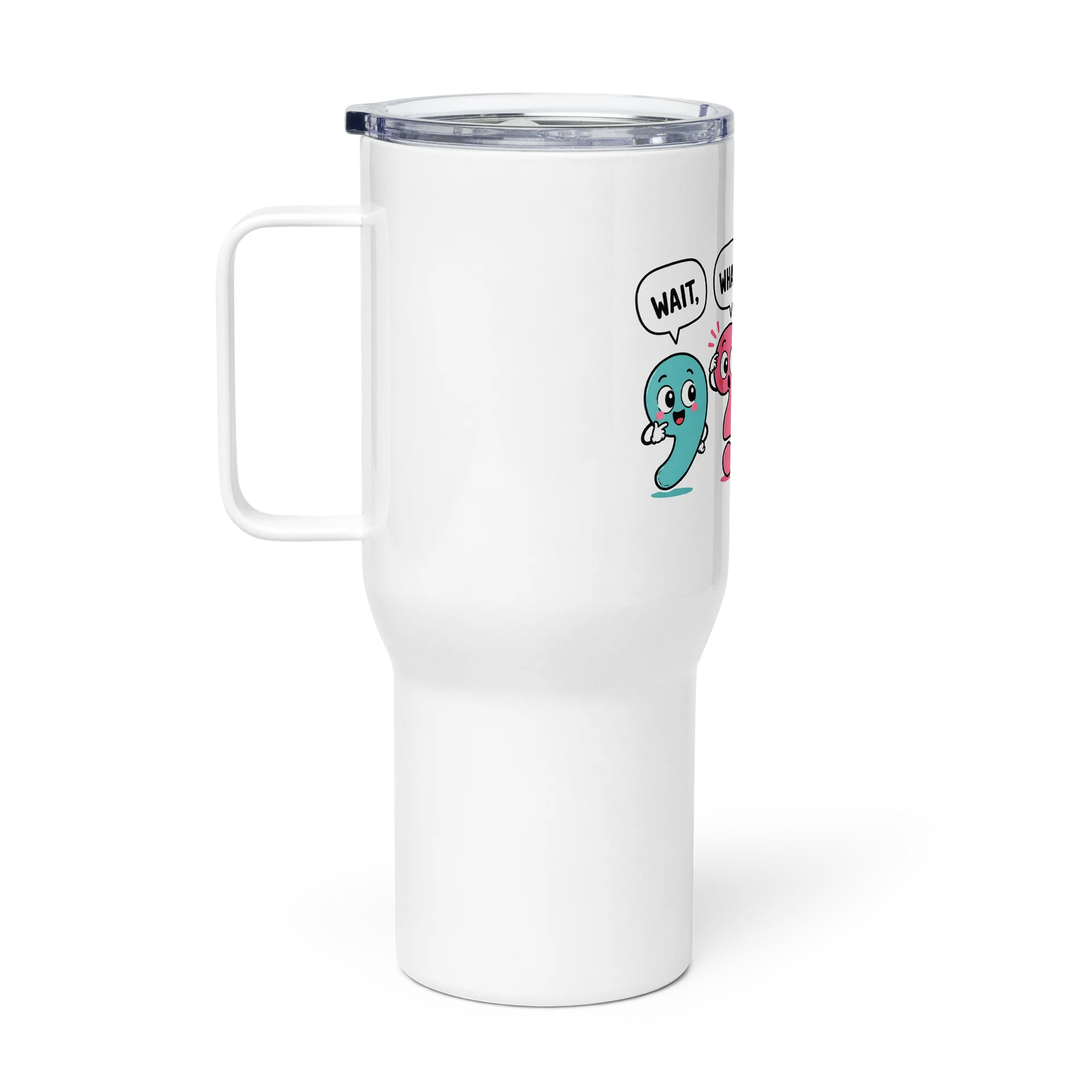 Funny English Grammar Punctuation Party Teacher Tumbler Travel Mug product image (2)